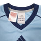 Mens Blue Adidas Active Wear Football Virtus Napoli  T Shirt