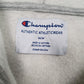 Mens Grey Champion Spellout Hoodie Jumper