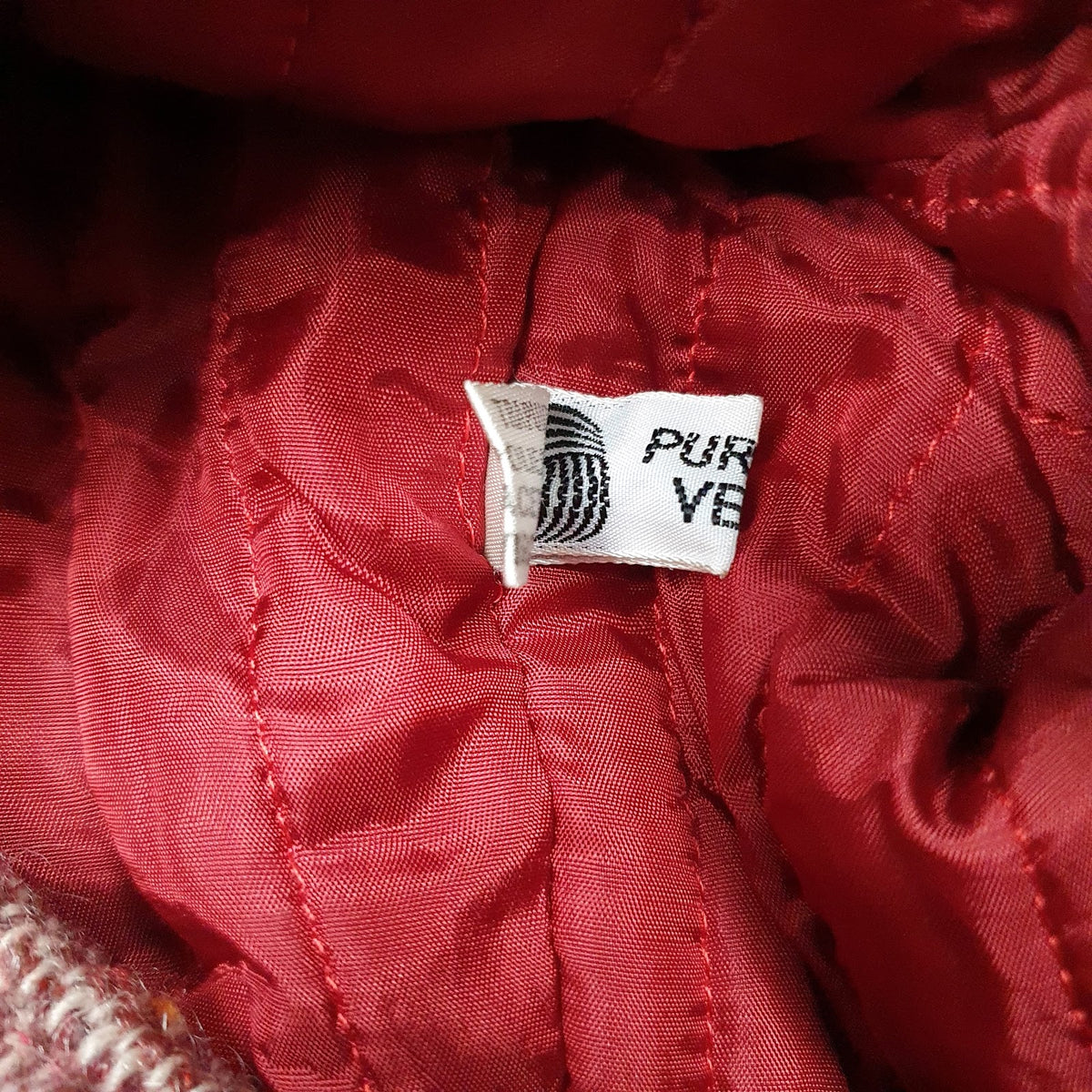 Womens Red Unbranded Vintage  Coat