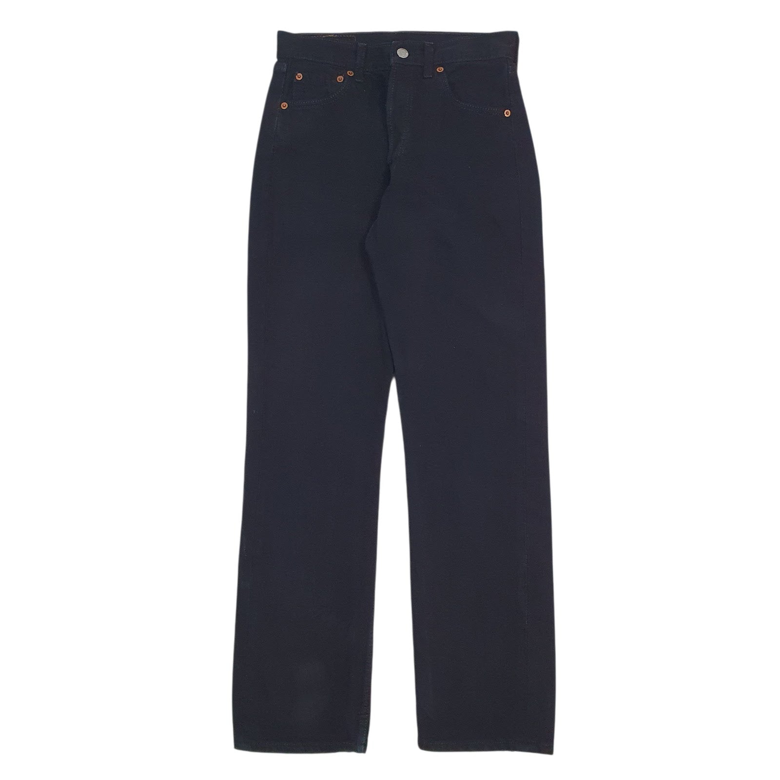 Womens Black Levis  501 JeansW28 L30