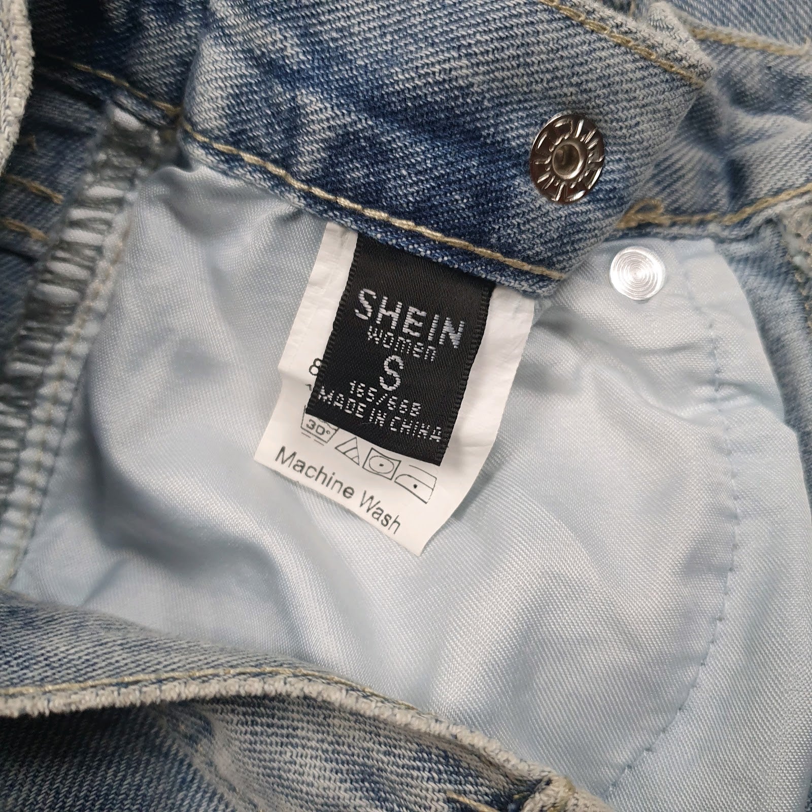 Womens Blue Shein   Jeans