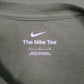 Mens Green Nike Swoosh Air  T Shirt