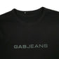Mens Black Gas Jeans   T Shirt