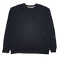 Mens Black Champion  Crewneck Jumper