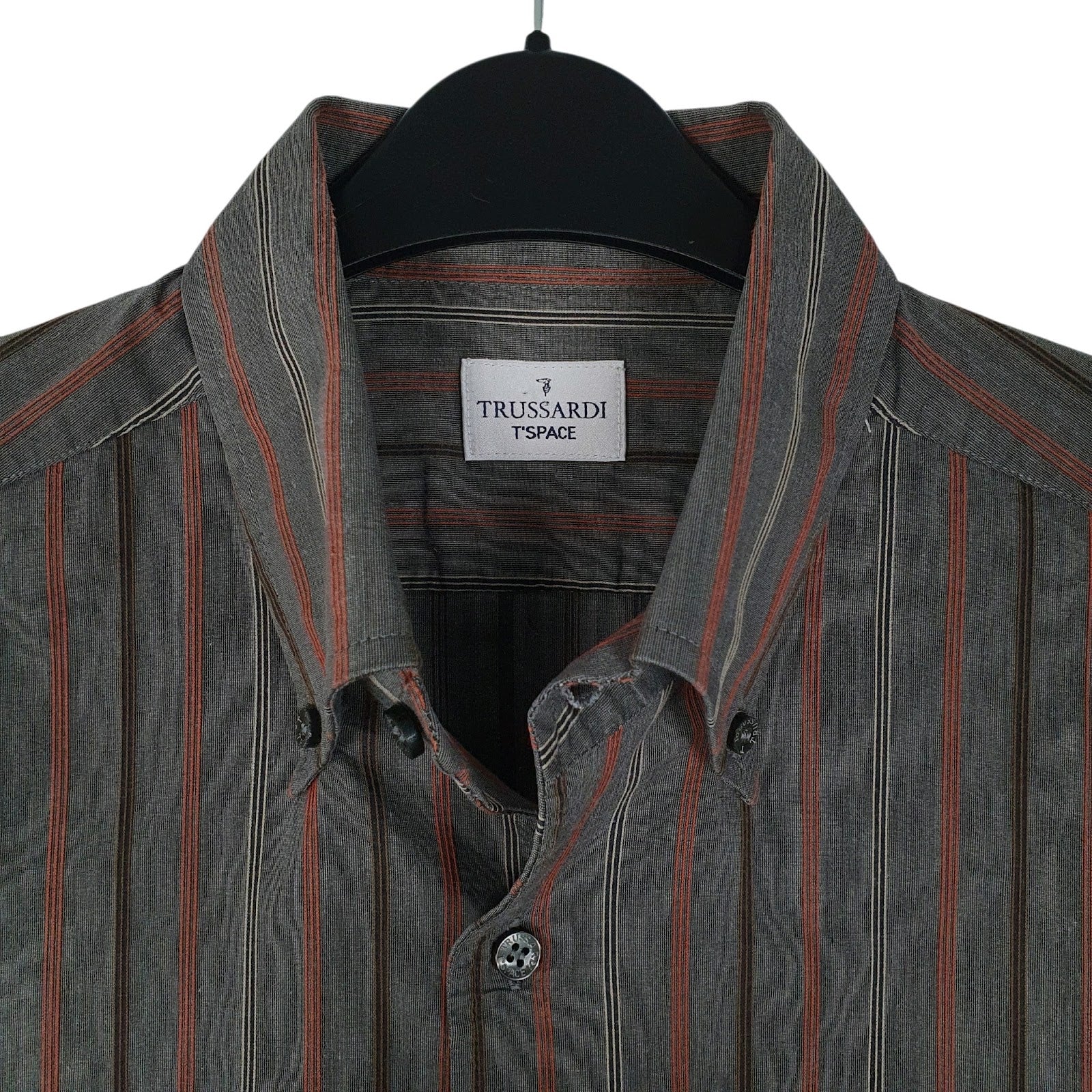 Mens Grey Trussardi   Shirt