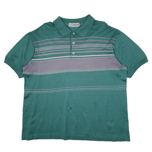 Mens Blue Maris  Short Sleeve Polo Shirt