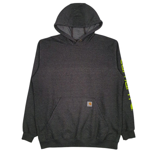 Mens Grey Carhartt  Hoodie Jumper