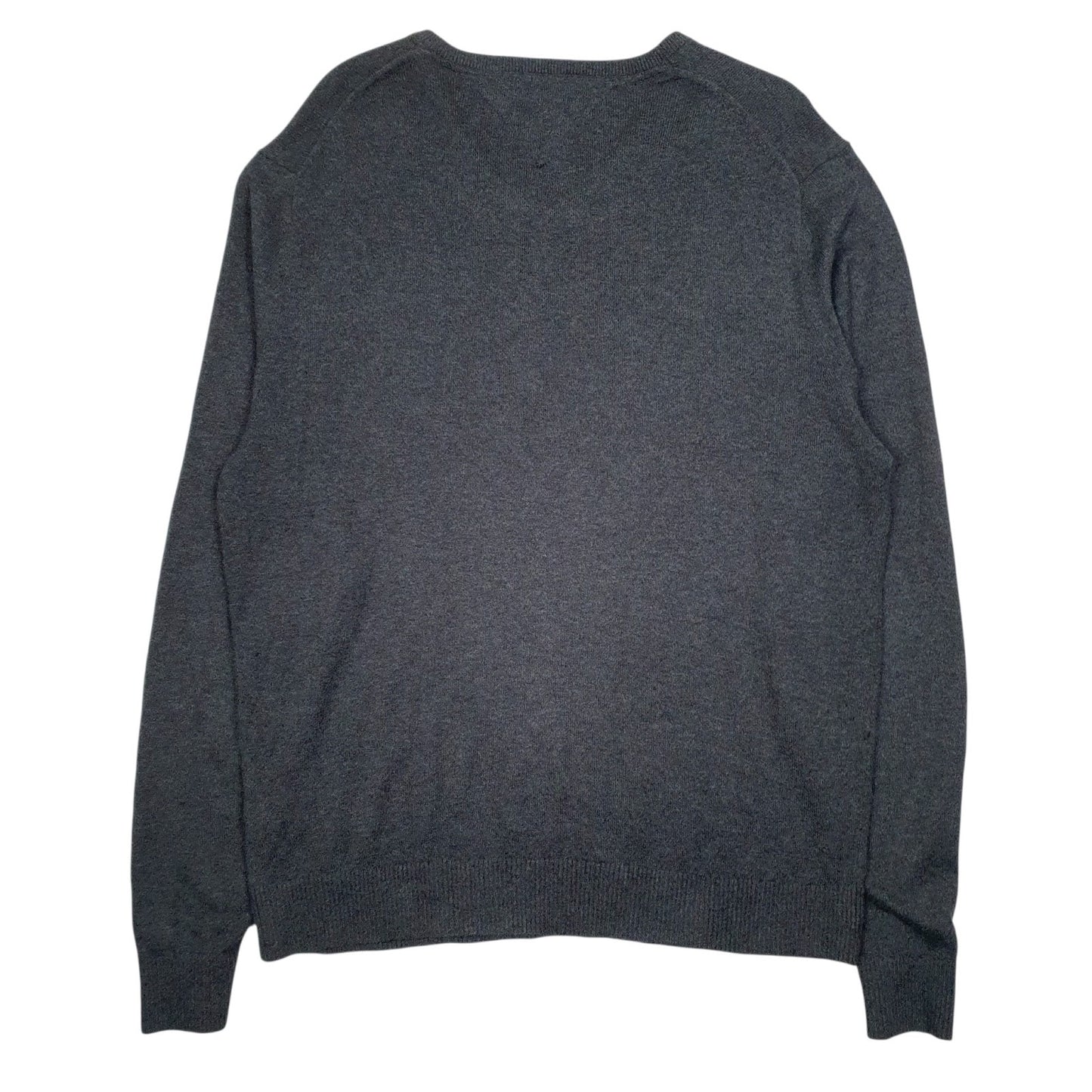 Mens Grey Tommy Hilfiger  Crewneck Jumper