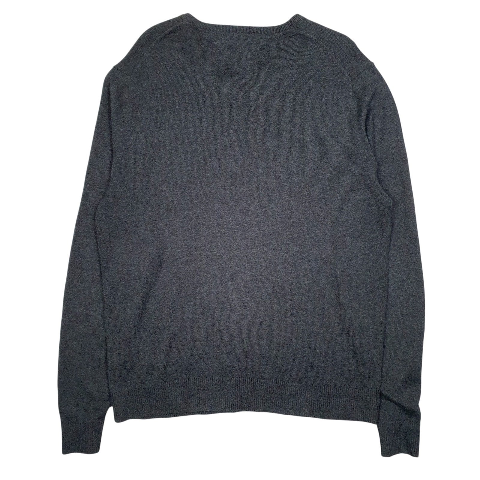 Mens Grey Tommy Hilfiger  Crewneck Jumper