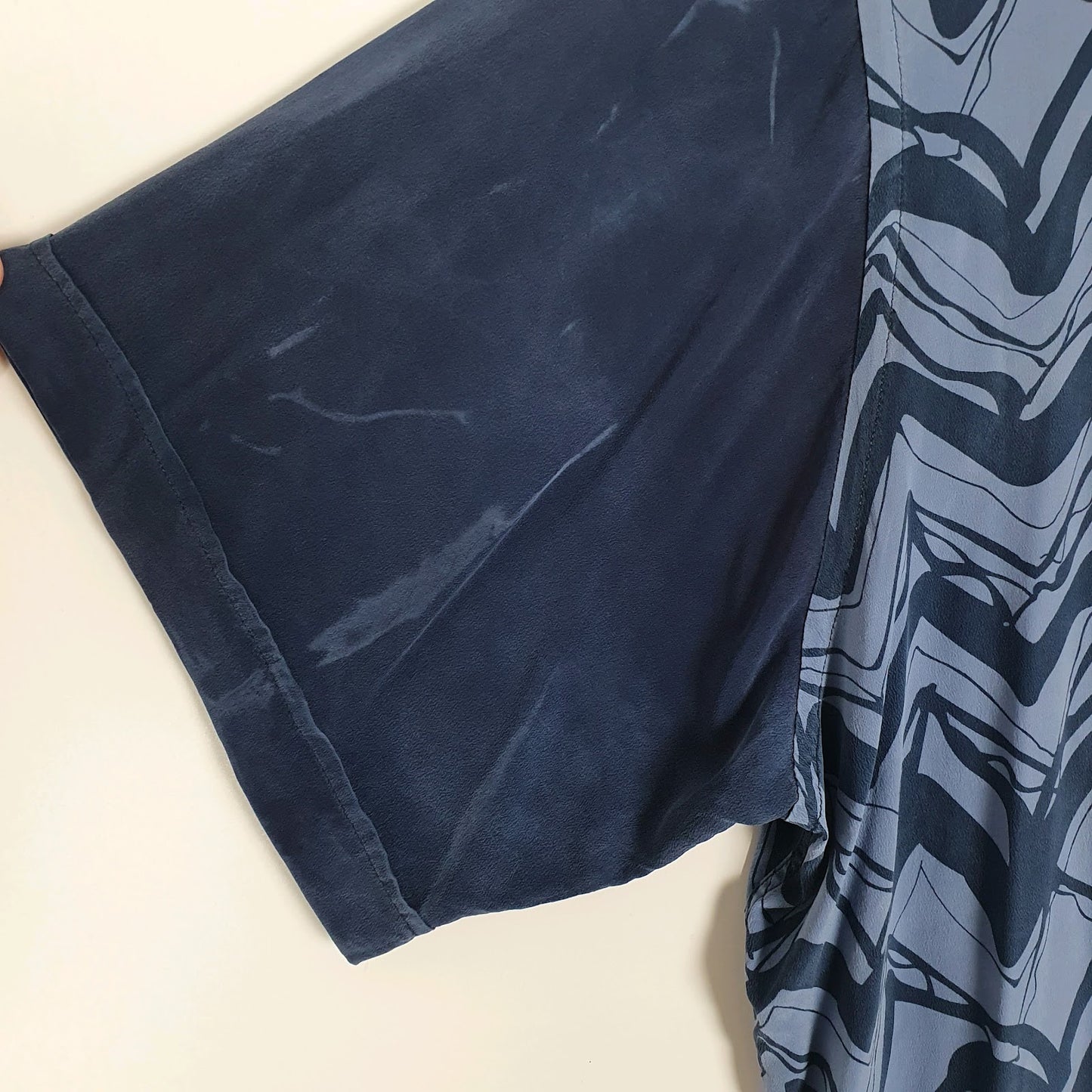 Mens Navy Pancaldi & B   Shirt