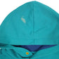Mens Blue Air Jordan Spellout Hoodie Jumper