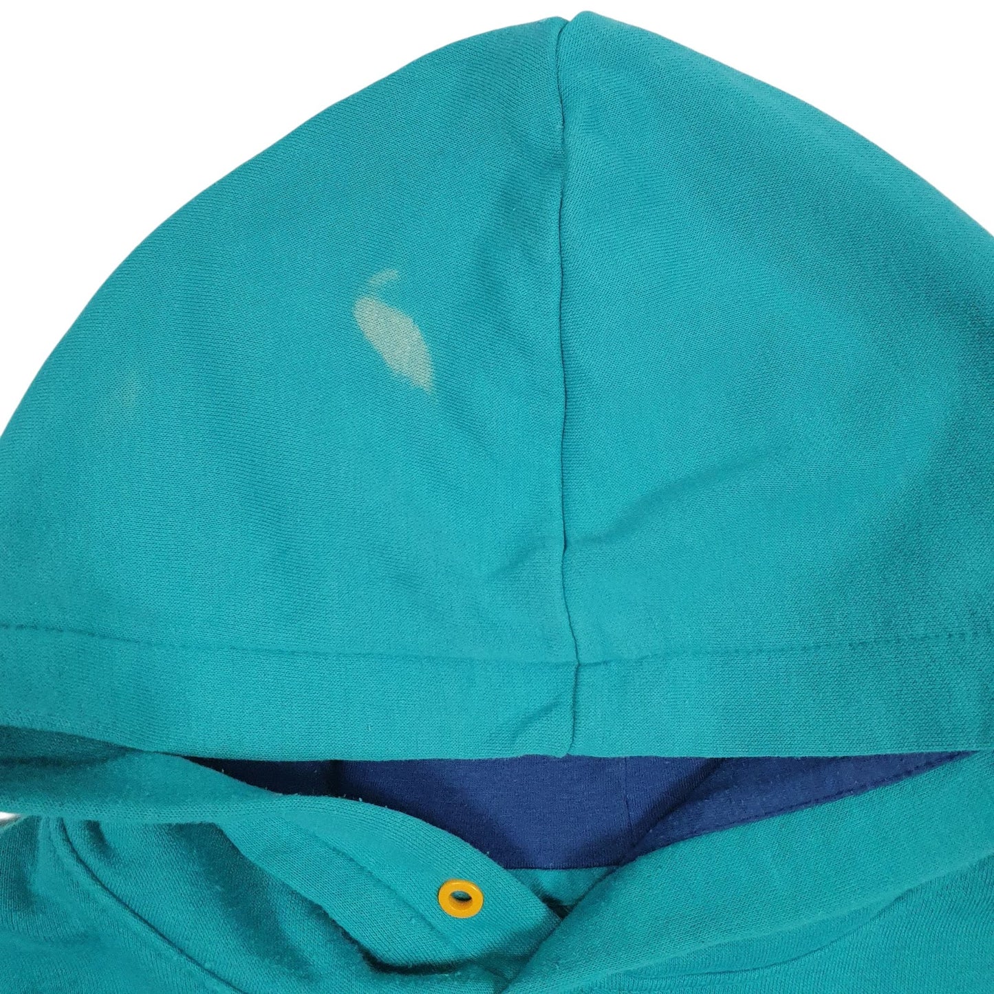 Mens Blue Air Jordan Spellout Hoodie Jumper
