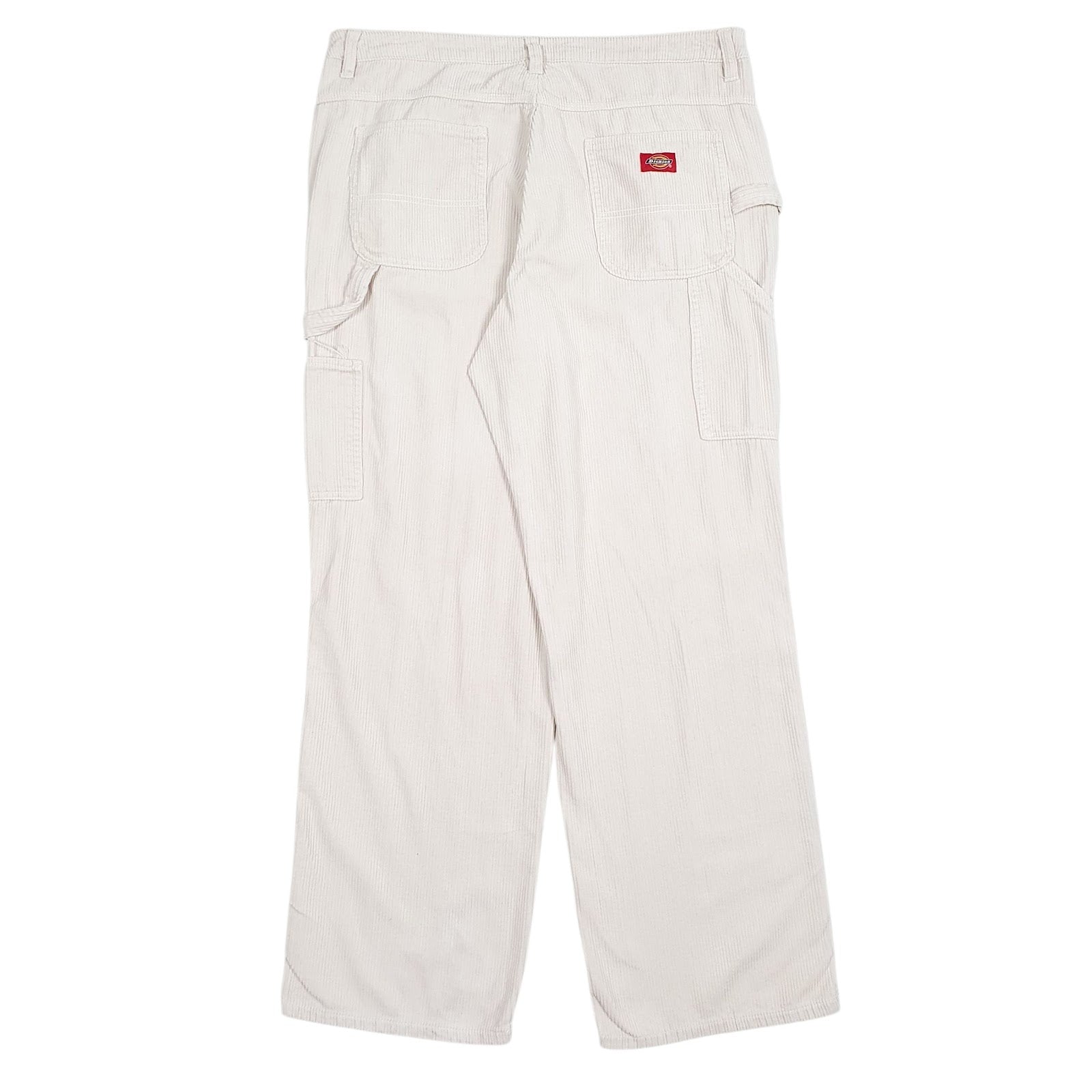 Mens Cream Dickies Carpenter  Trousers