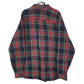 Mens Black L.L.Bean Flannel  Shirt
