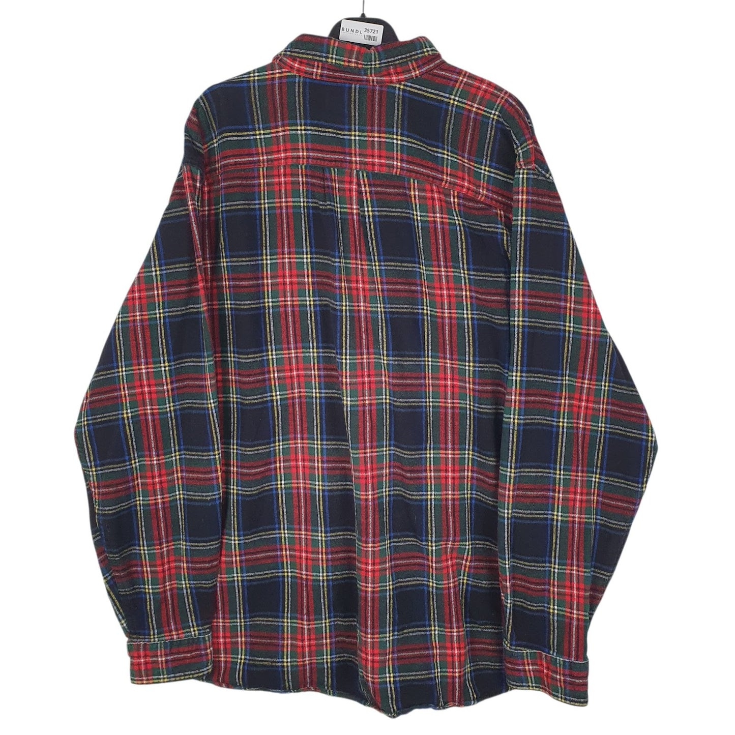 Mens Black L.L.Bean Flannel  Shirt