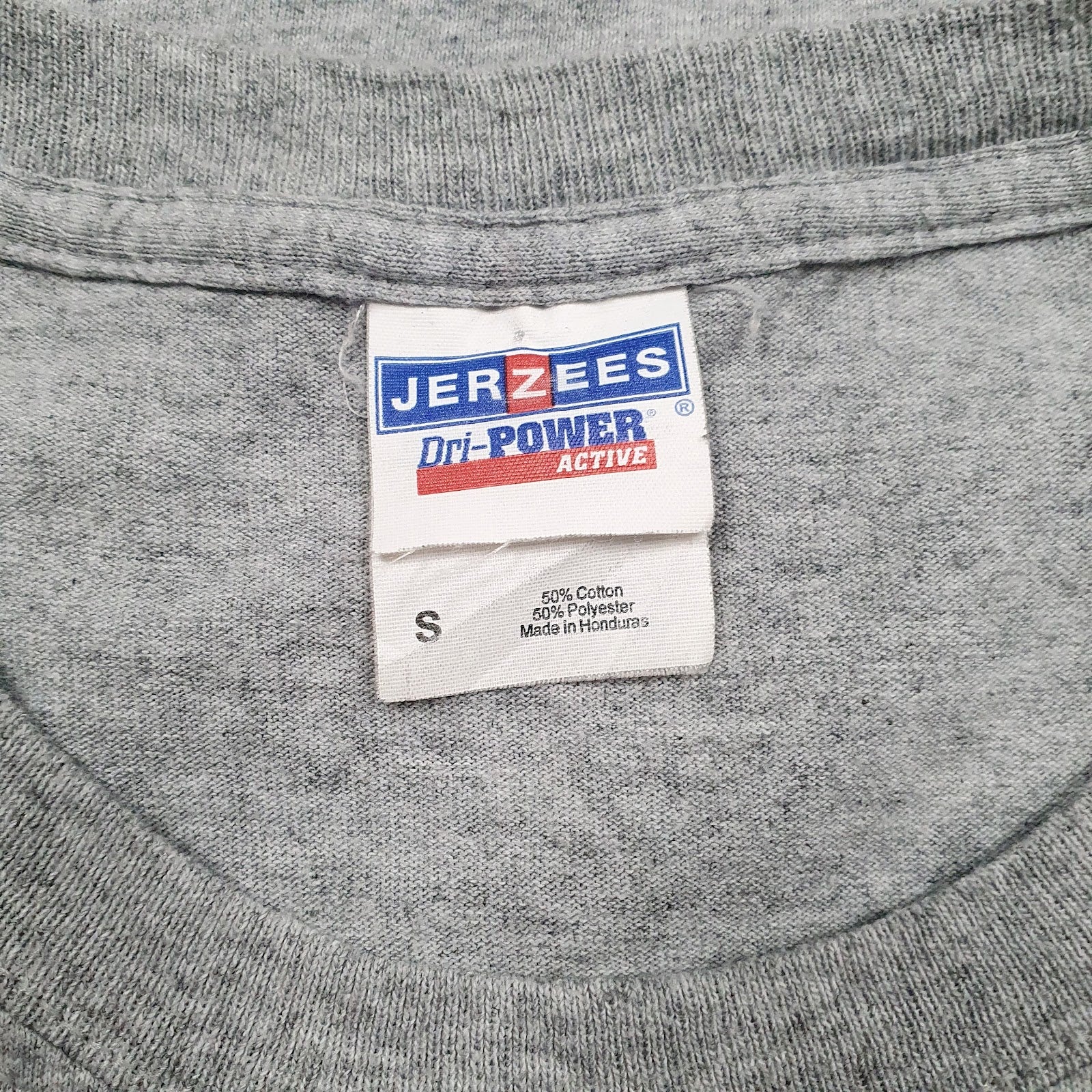 Mens Grey Jerzees   T Shirt