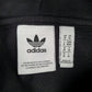 Mens Black Adidas  Hoodie Jumper