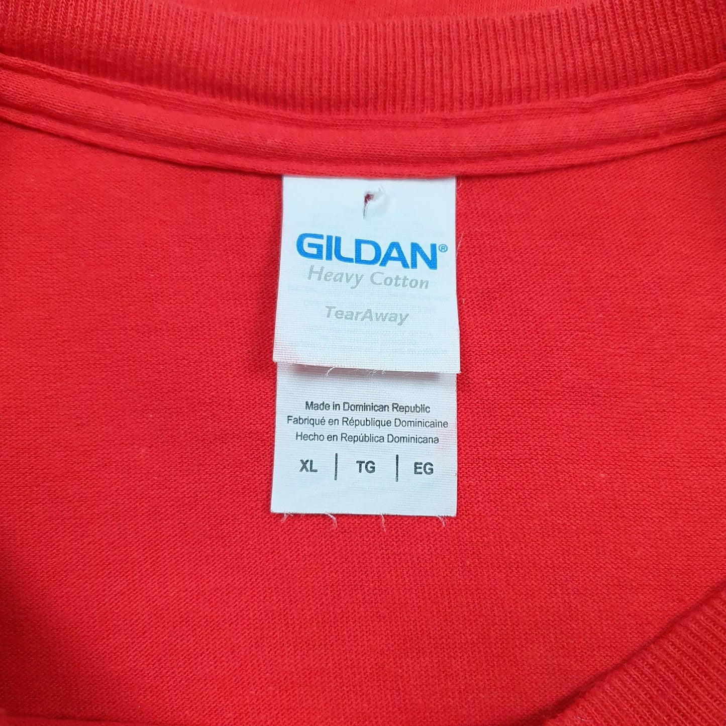 Mens Red Gildan Twin Cities Bombasquad  T Shirt