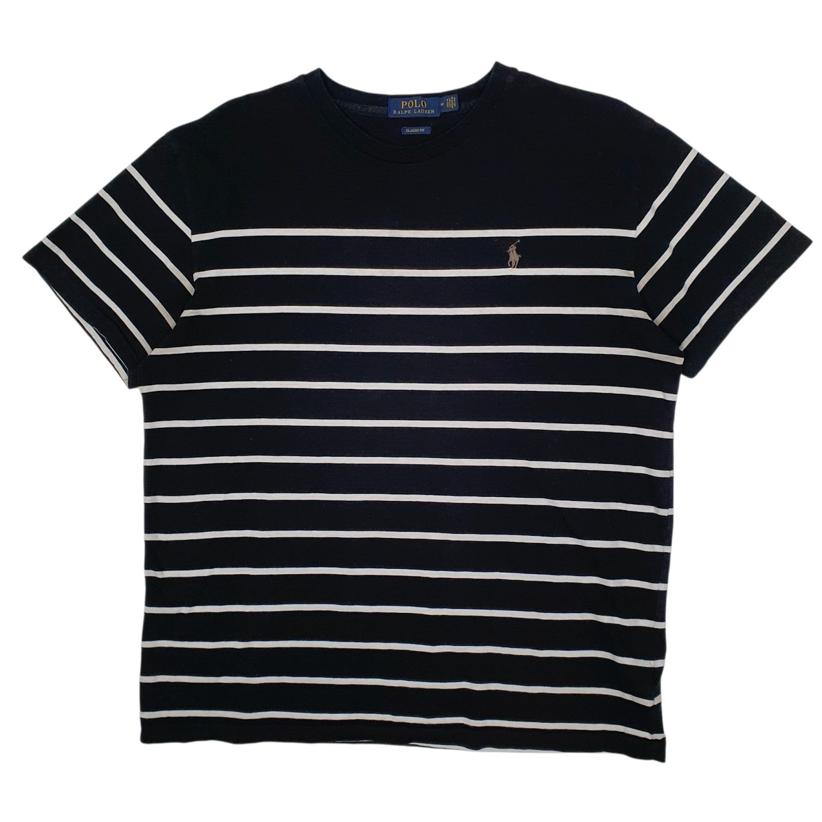 Mens Black Polo Ralph Lauren Classic Fit Short Sleeve T Shirt