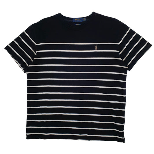 Mens Black Polo Ralph Lauren Classic Fit Short Sleeve T Shirt