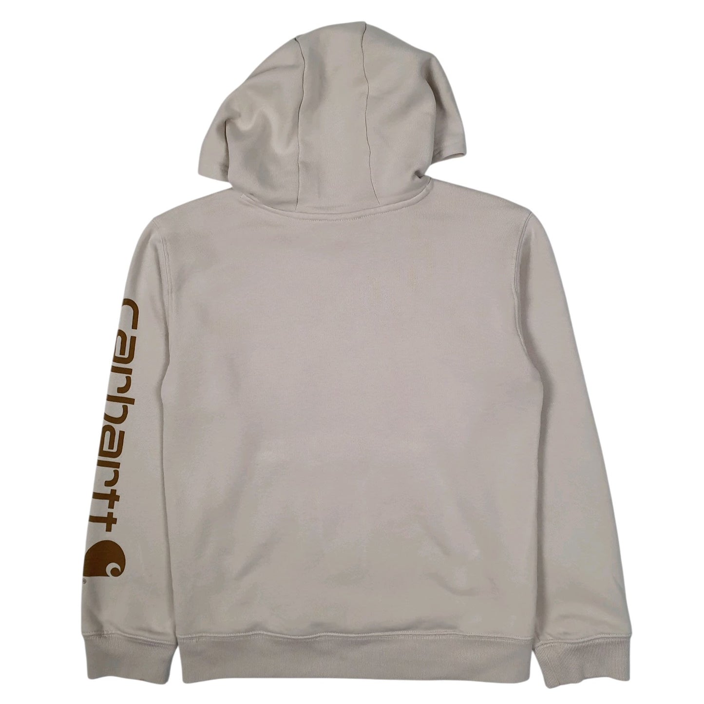 Womens Cream Carhartt  Hoodie Jumper