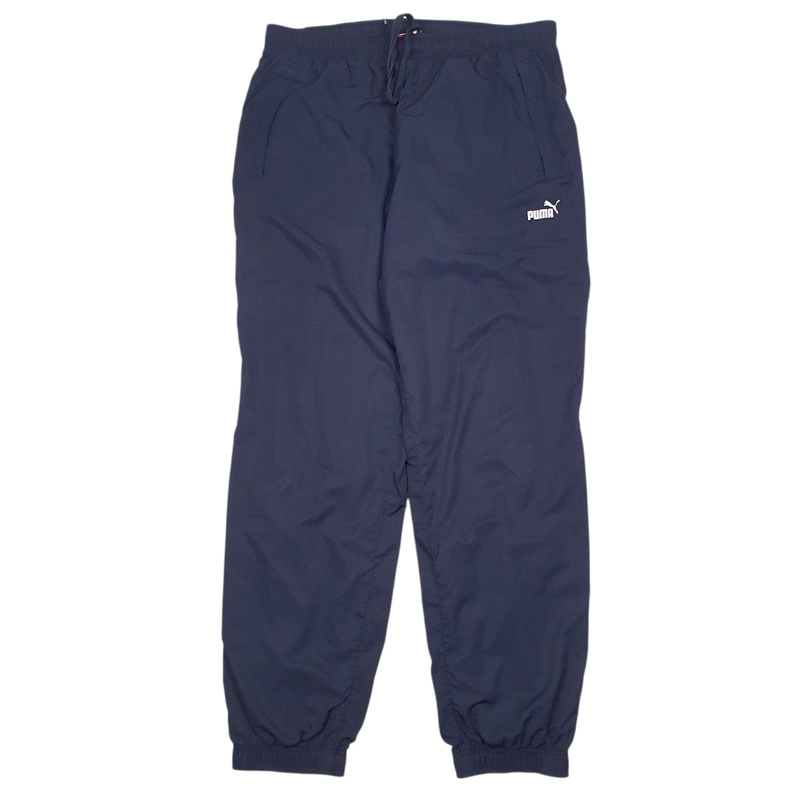 Mens Navy Puma  Jogger Trousers