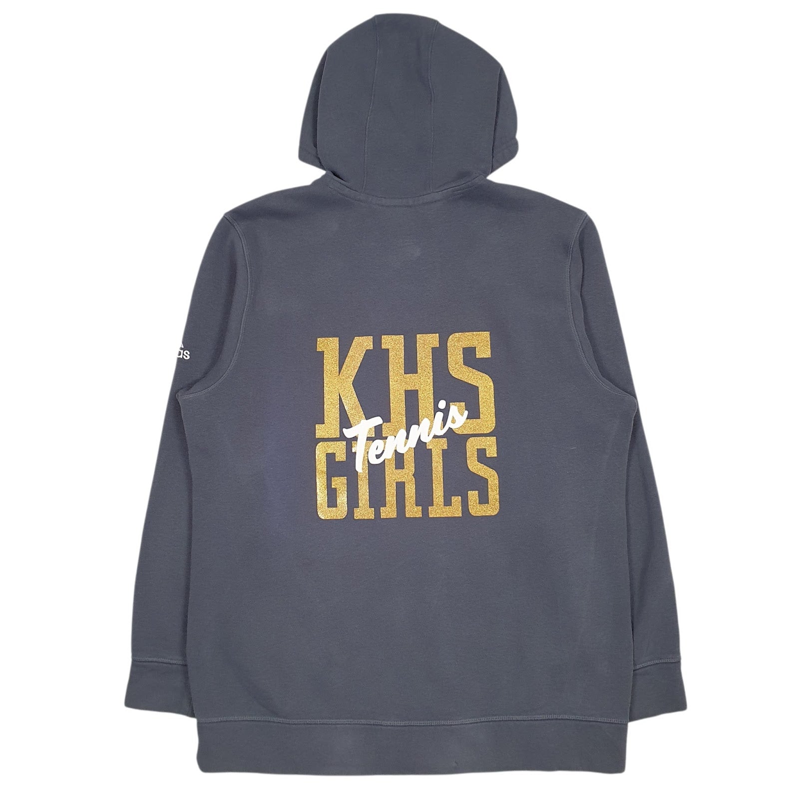 Mens Grey Adidas  Hoodie Jumper
