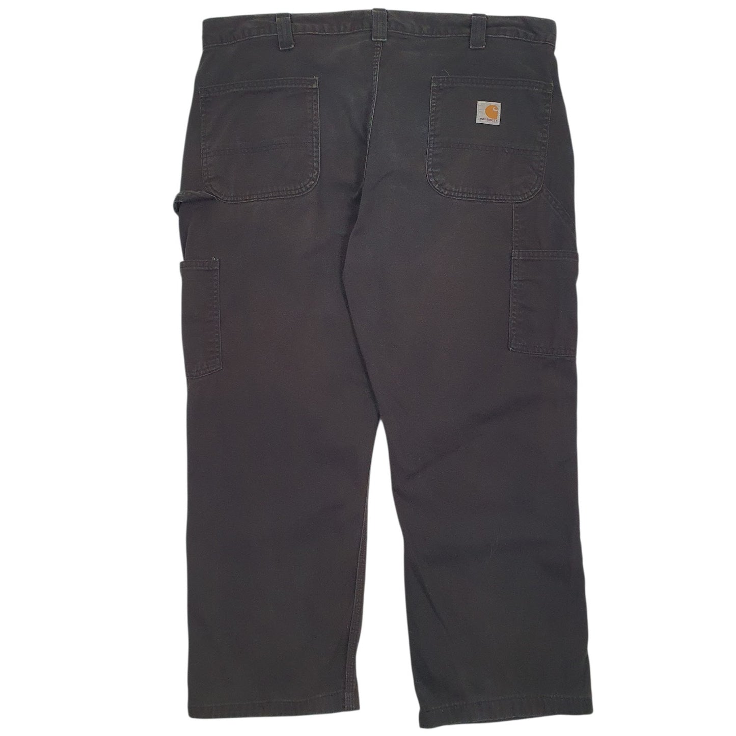 Mens Black Carhartt Workwear B324-BLK  Trousers