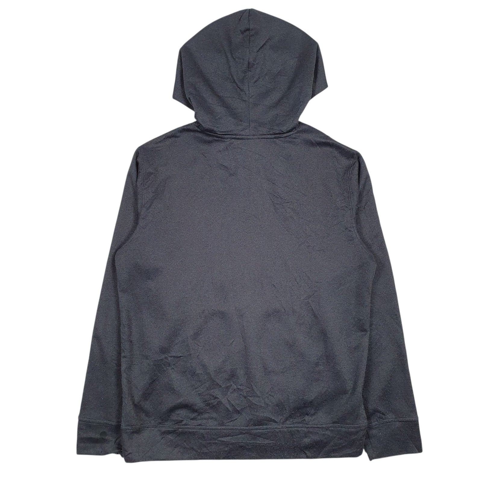Mens Grey Reebok Spellout Hoodie Jumper