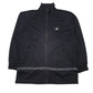 Mens Black Lotto  Full Zip Jumper