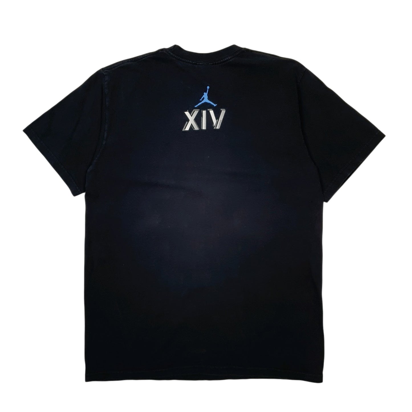 Mens Navy Nike Air Jordan Vintage 00s Basketball  T Shirt
