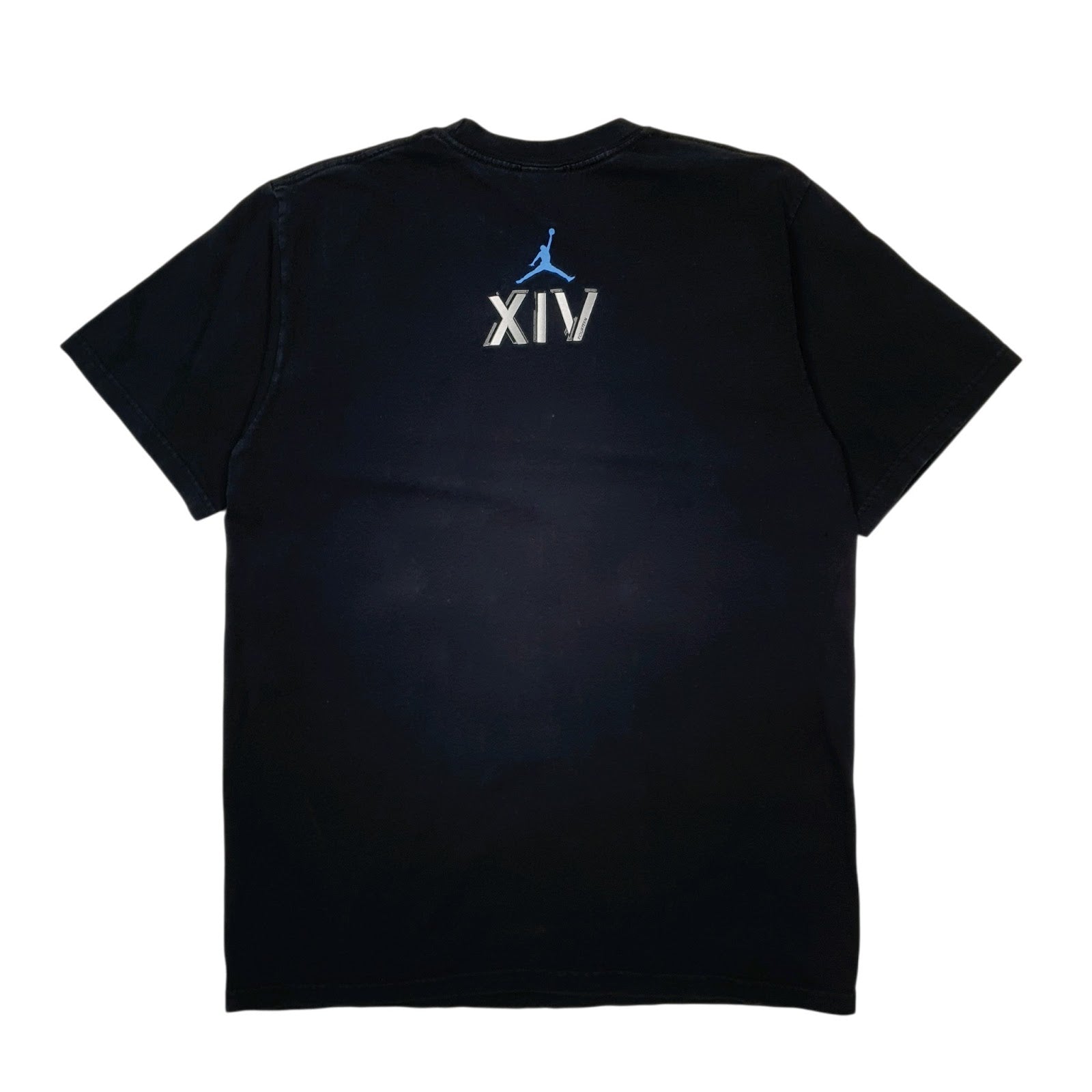 Mens Navy Nike Air Jordan Vintage 00s Basketball  T Shirt