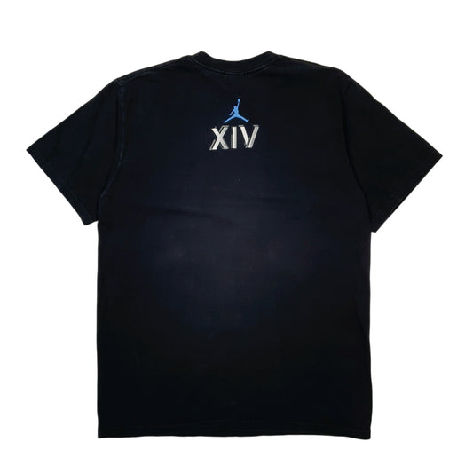 Mens Navy Nike Air Jordan Vintage 00s Basketball  T Shirt