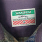 Mens Purple Wampum Vintage Made In Italy  Shirt