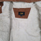 Mens Brown Lee Active Hoodie  Coat