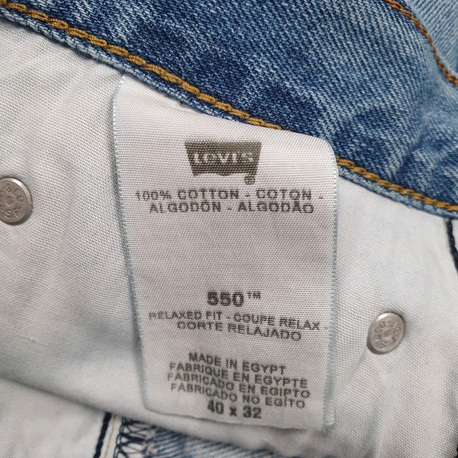 Mens Blue Levis   Jeans
