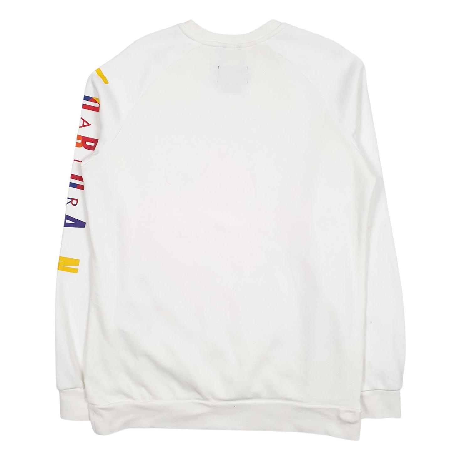 Mens White Nike Air Jordan  Crewneck Jumper