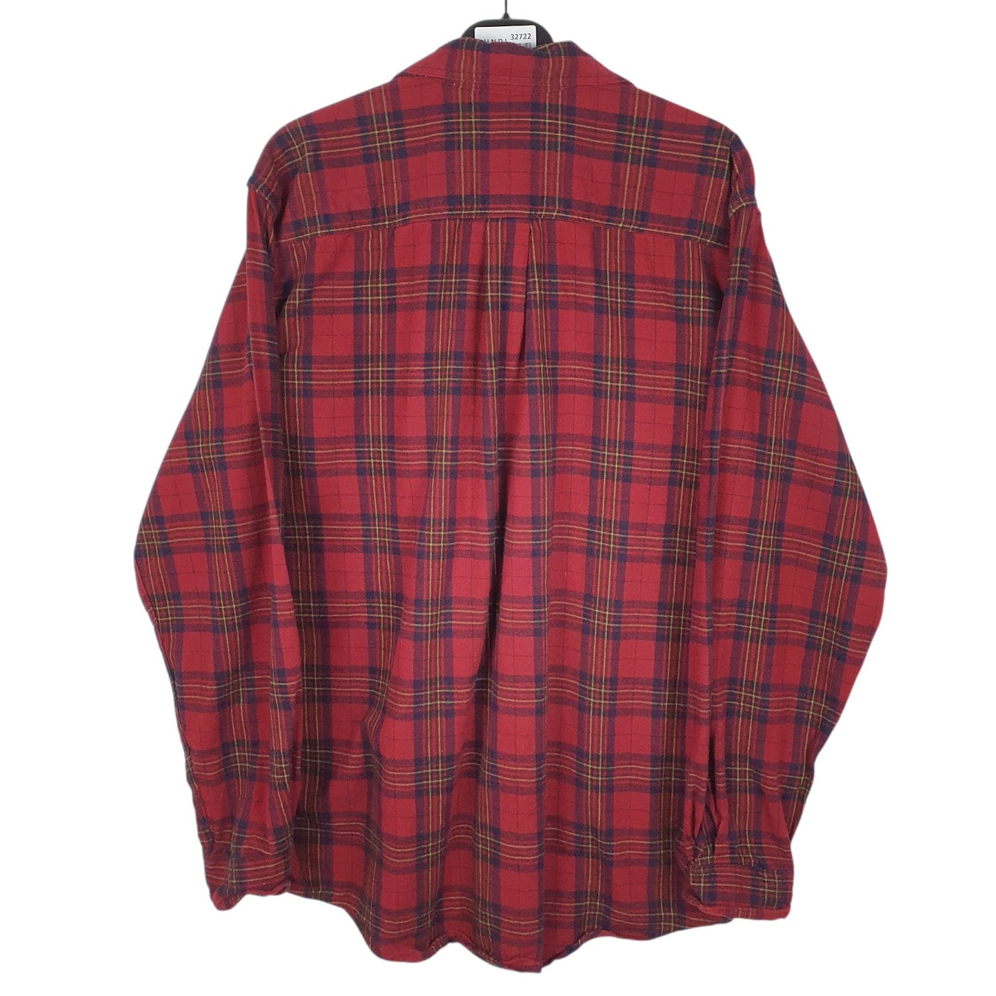 Mens Red L.L.Bean Flannel  Shirt