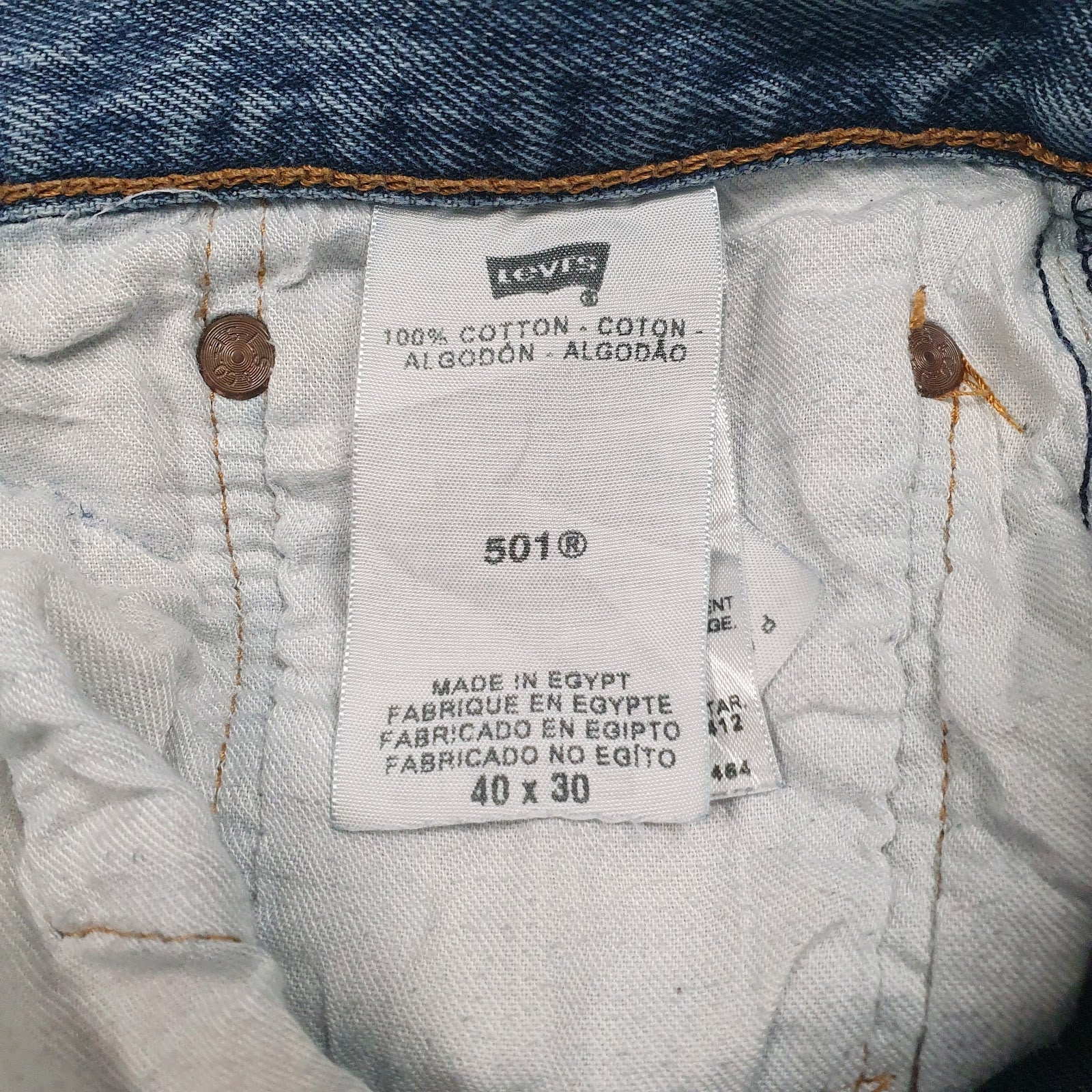 Mens Blue Levis   Jeans