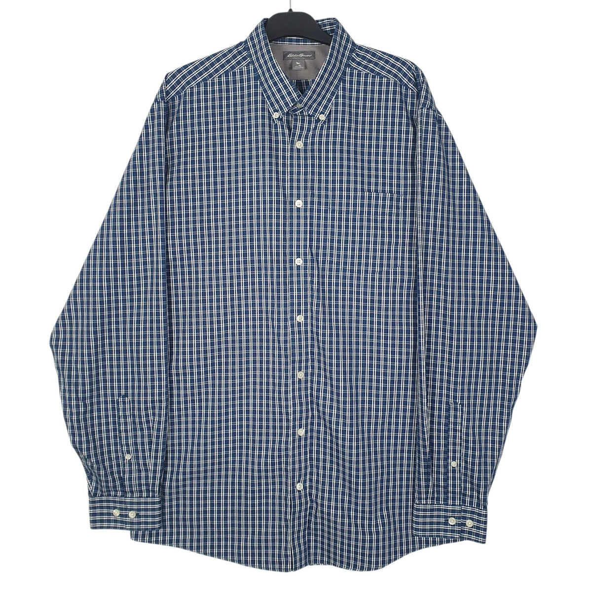 Mens Blue Eddie Bauer  Long Sleeve Shirt