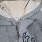 Mens Grey Nike Vintage 00s Hoodie Full Zip Jumper