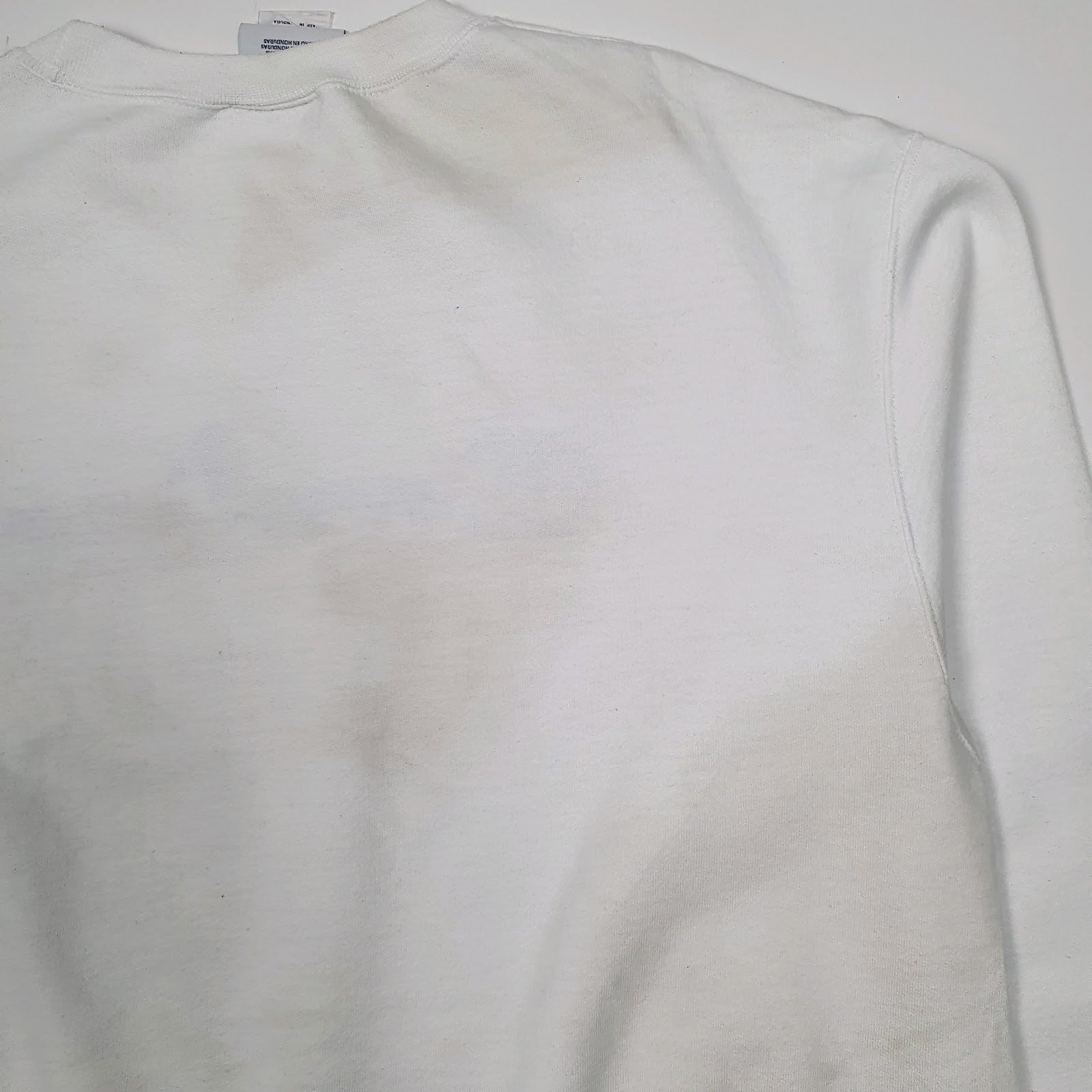 Mens White Champion Carolina Crewneck Jumper