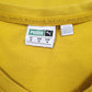 Mens Yellow Puma Spellout  T Shirt