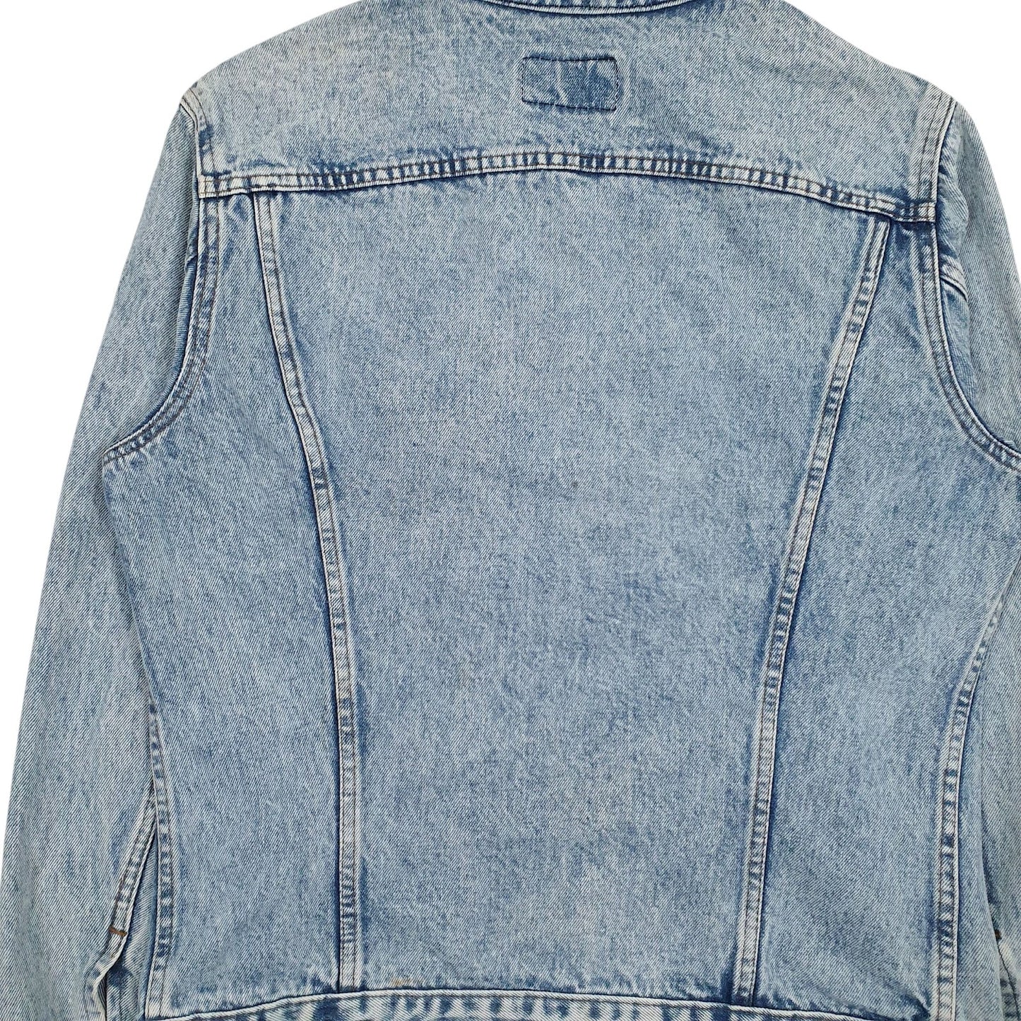 Mens Blue Levis Type 3 Trucker Hoodie Coat