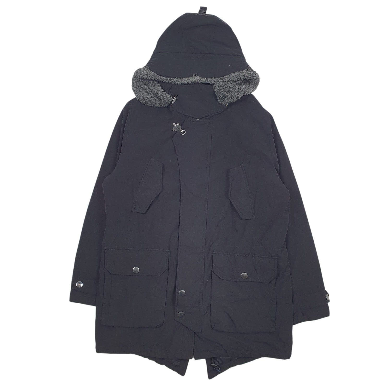 Mens Black Nautica Padded  Coat