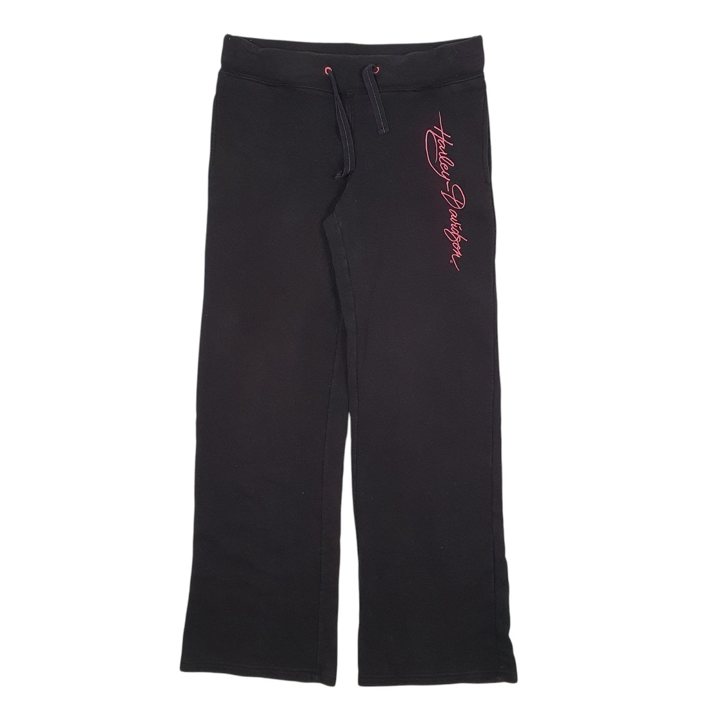 Womens Black Harley Davidson Motorcycles Jogger Trousers