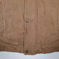 Mens Beige Levis Padded Windbreaker Hoodie Coat
