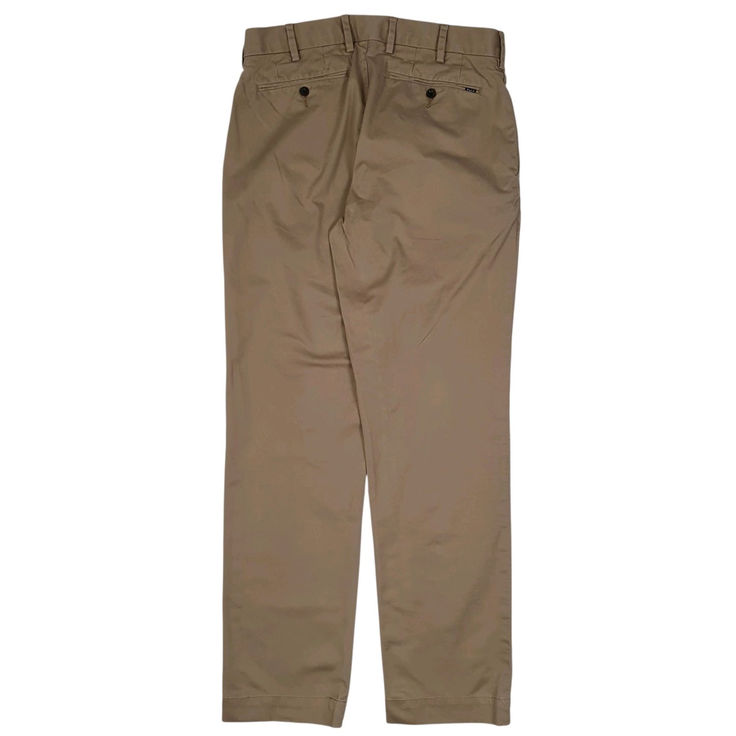 Mens Beige Polo Ralph Lauren Stretch Classic Fit  Trousers