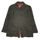 Womens Green Barbour Shield Rose Mary Hoodie Coat