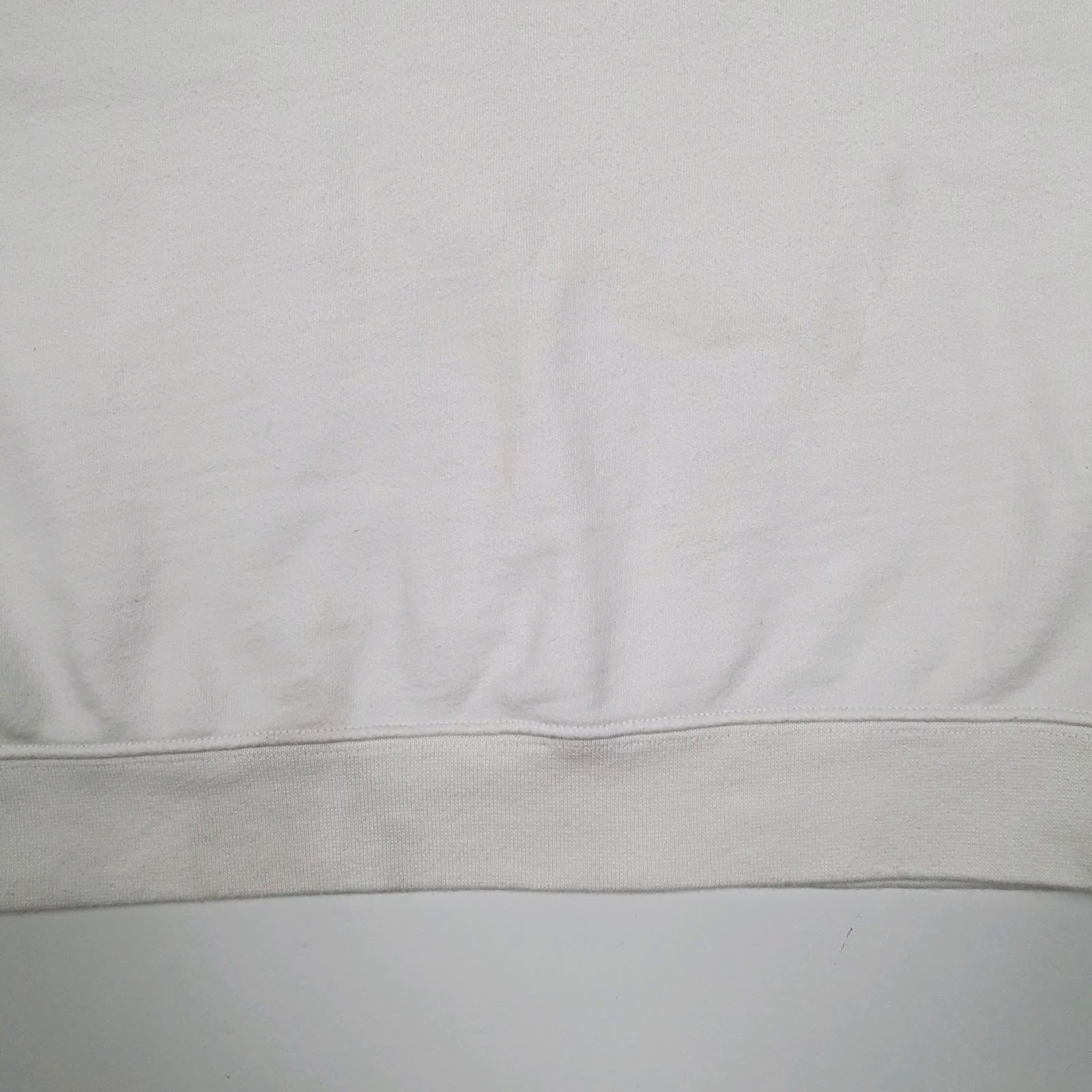 Womens White Adidas Crop Top Hoodie Jumper